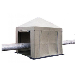 Купить Tent Палатка сварщика 3х3 ( м ) Брезент. Усиленный каркас труба 25мм в Зендиково